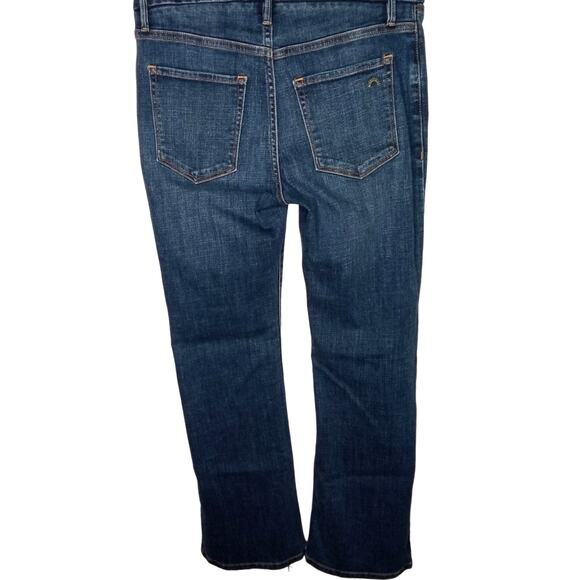 Porter Blue High-Waisted Bootcut Jeans - 28 - Picture 4 of 9